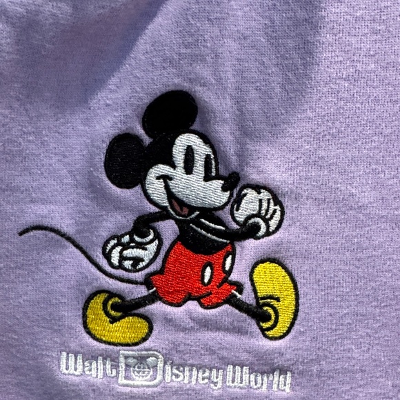 Disney Lilac Mickey Mouse Zip-Up Hoodie - Picture 2 of 5